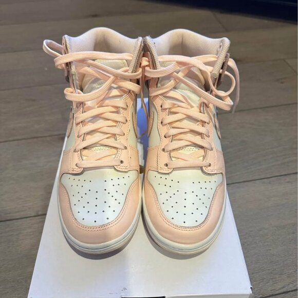 Pink Nike Dunk Highs - Picture 3 of 3